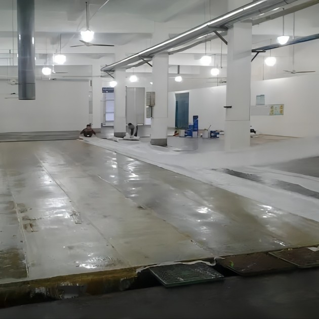 芜湖防腐蚀地坪,环氧玻纤地坪，玻纤工业地坪，环氧玻纤布地坪,乙烯基玻纤布地坪产品图3